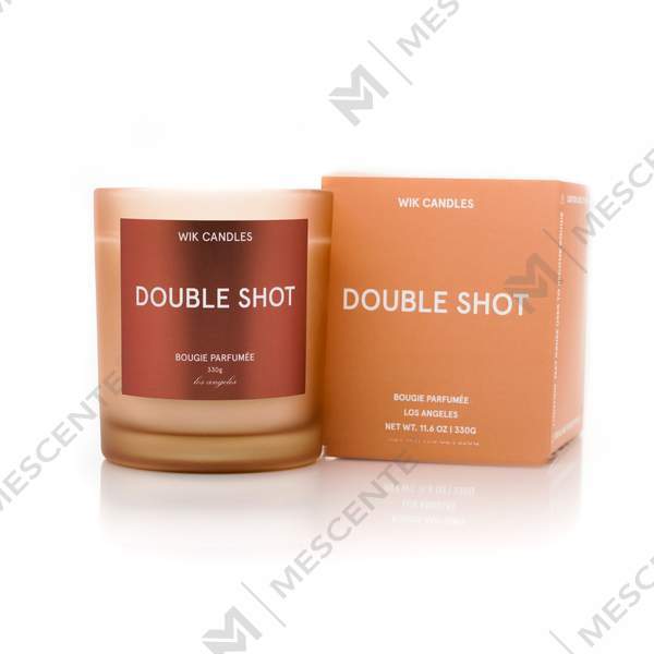 M&Scent Bán buôn sang trọng Tùy chỉnh nhãn hiệu riêng Trang trí thủy tinh đen Nến sáp đậu nành thơm