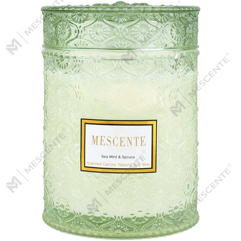 M&S cent Tự làm Bạch đàn Bạc hà Sáp đậu nành Hoa khô Hương thơm Spa Nến