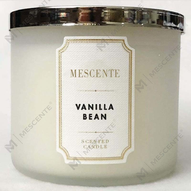 M&Scent Làm Bằng Tay 3 Bấc Nến Sáp Đậu Nành Thơm Hoa Nhài Tự Nhiên Quà Tặng, Nhãn Hiệu Riêng Nến Pha Lê Thơm Phòng