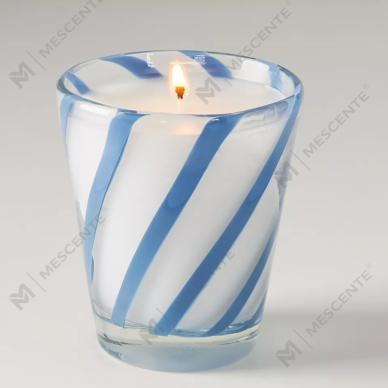 M&Scent Luxury White Soy Wax Logo cá nhân Nến thơm đám cưới