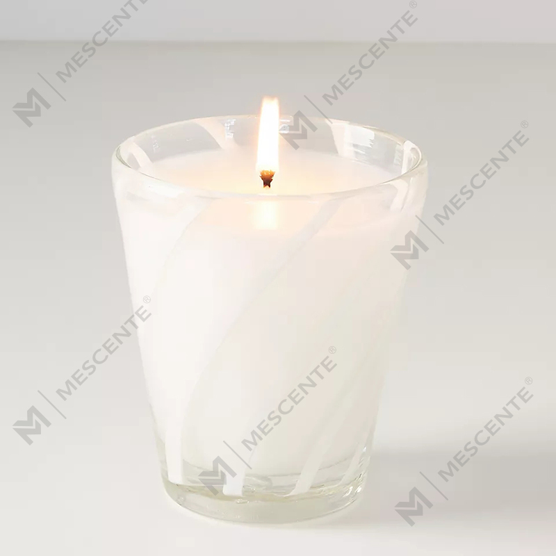 M&Scent Luxury White Soy Wax Logo cá nhân Nến thơm đám cưới