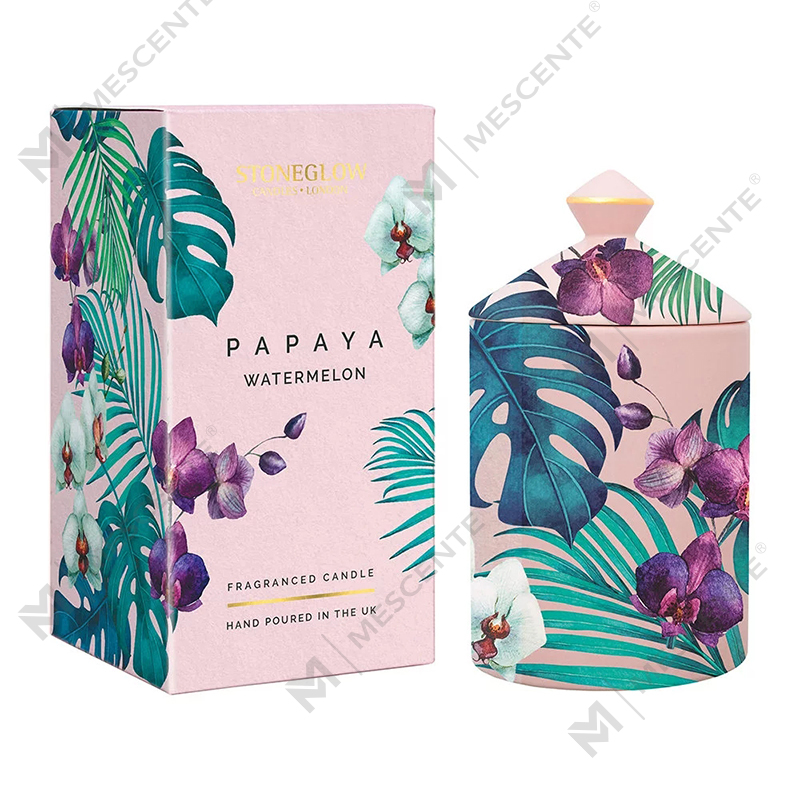 M&Scent Thiết kế đặc biệt Màu nến thực vật đô thị có hộp gấp