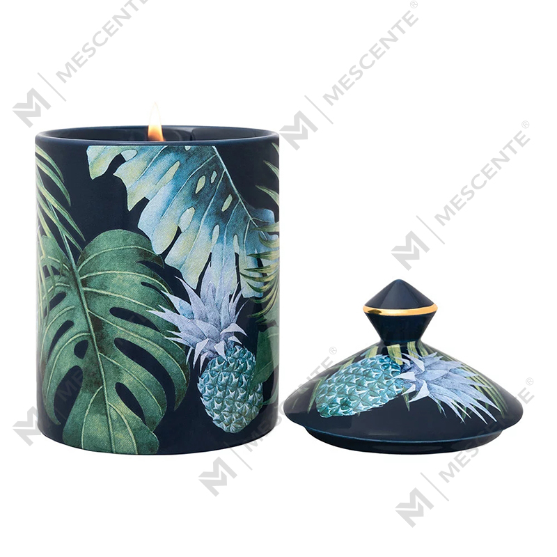 M&Scent Thiết kế đặc biệt Màu nến thực vật đô thị có hộp gấp