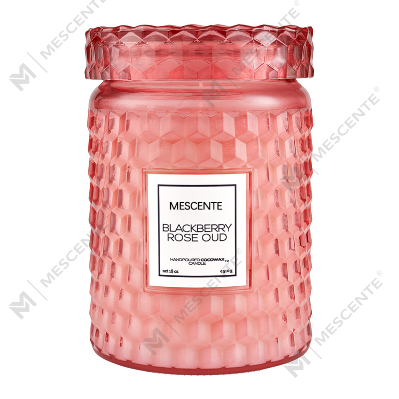 M&Scent Custom Trang trí Giáng sinh Nến Biểu tượng Blackberry Rose Oud
