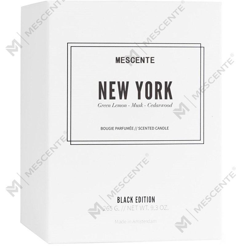 M&Scent Bán buôn Nhãn hiệu riêng sang trọng Màu đen Logo cá nhân Nến thơm