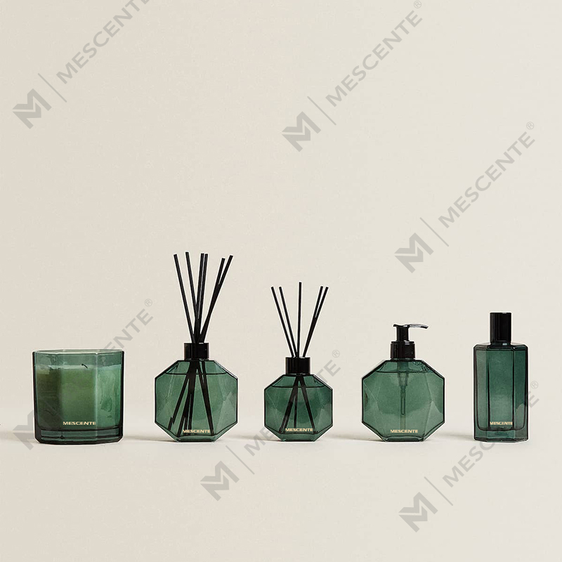 M&Scent Custom Factory Nhãn hiệu riêng Bình thủy tinh Nến thơm sáp đậu nành tự nhiên