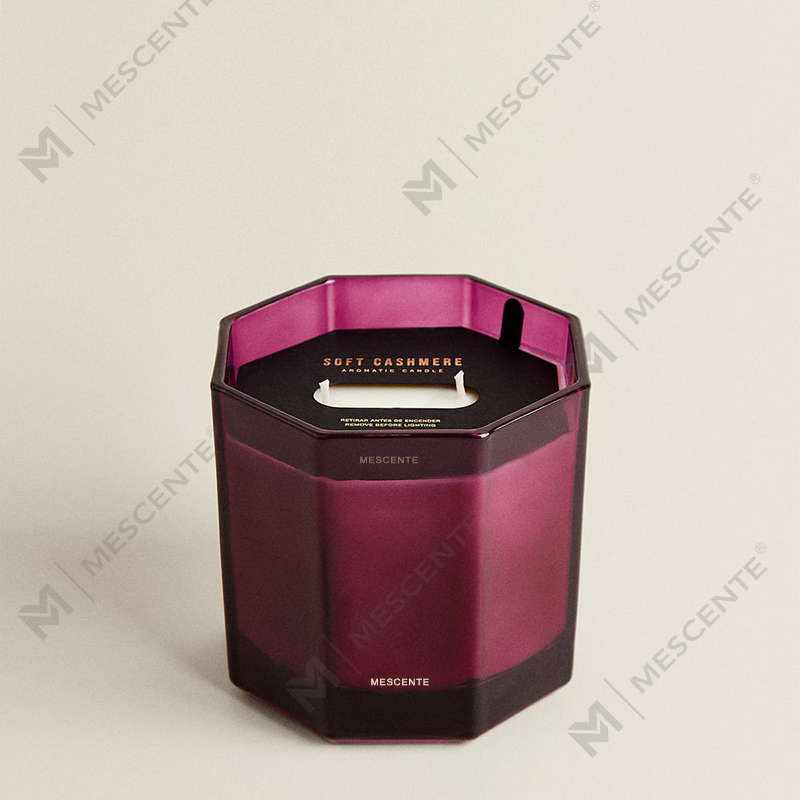 M&Scent Sang Trọng Giáng Sinh Nến Thơm Hương Thơm Nến Sáp Đậu Nành Trong Hộp Thủy Tinh Màu Đen
