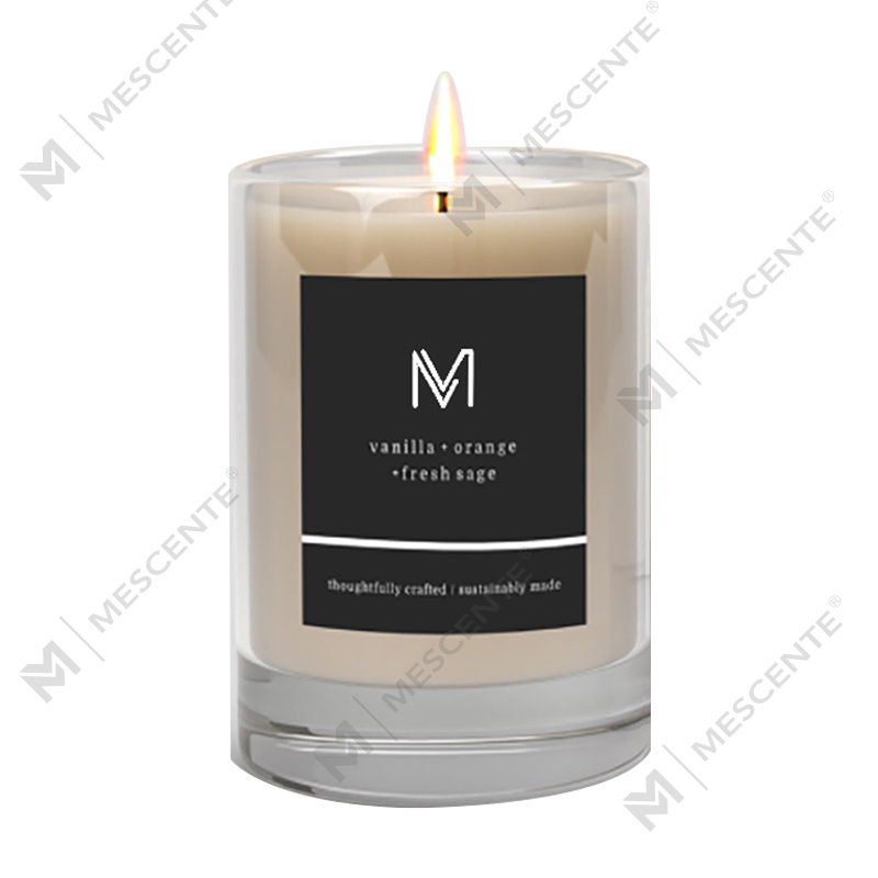 Nhà máy bán buôn M&Scent trực tiếp nhãn hiệu riêng sang trọng nến thơm sáp đậu nành có hộp với số lượng lớn