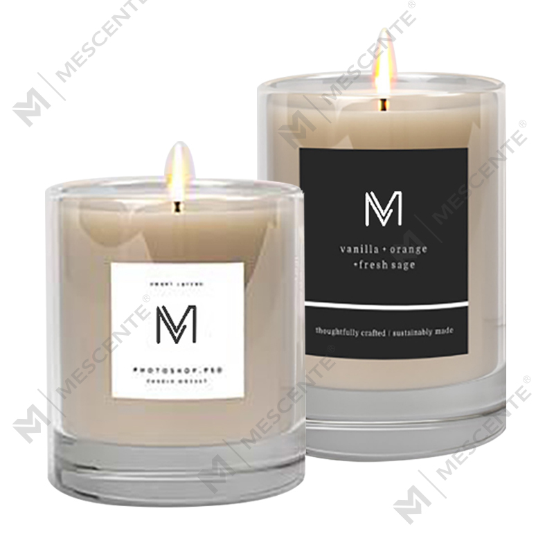 Nhà máy bán buôn M&Scent trực tiếp nhãn hiệu riêng sang trọng nến thơm sáp đậu nành có hộp với số lượng lớn