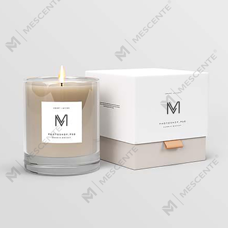 Nhà máy bán buôn M&Scent trực tiếp nhãn hiệu riêng sang trọng nến thơm sáp đậu nành có hộp với số lượng lớn