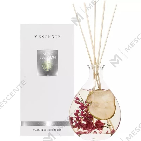 M&Scent bán buôn sang trọng nhãn hiệu riêng chai thủy tinh mây thanh bộ khuếch tán sậy có nút chặn