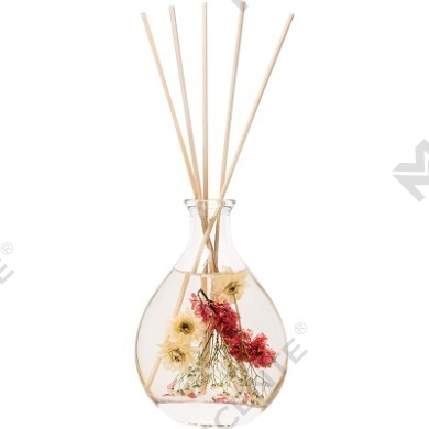 M&Scent bán buôn sang trọng nhãn hiệu riêng chai thủy tinh mây thanh bộ khuếch tán sậy có nút chặn