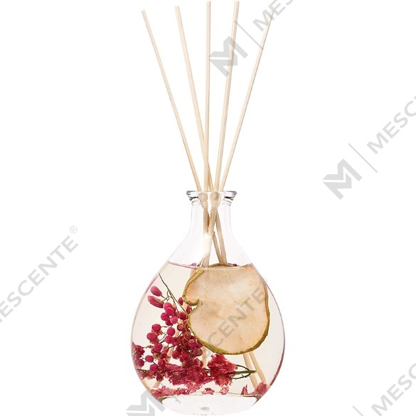 M&Scent bán buôn sang trọng nhãn hiệu riêng chai thủy tinh mây thanh bộ khuếch tán sậy có nút chặn
