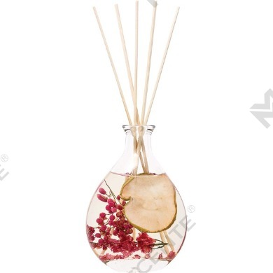 M&Scent bán buôn sang trọng nhãn hiệu riêng chai thủy tinh mây thanh bộ khuếch tán sậy có nút chặn