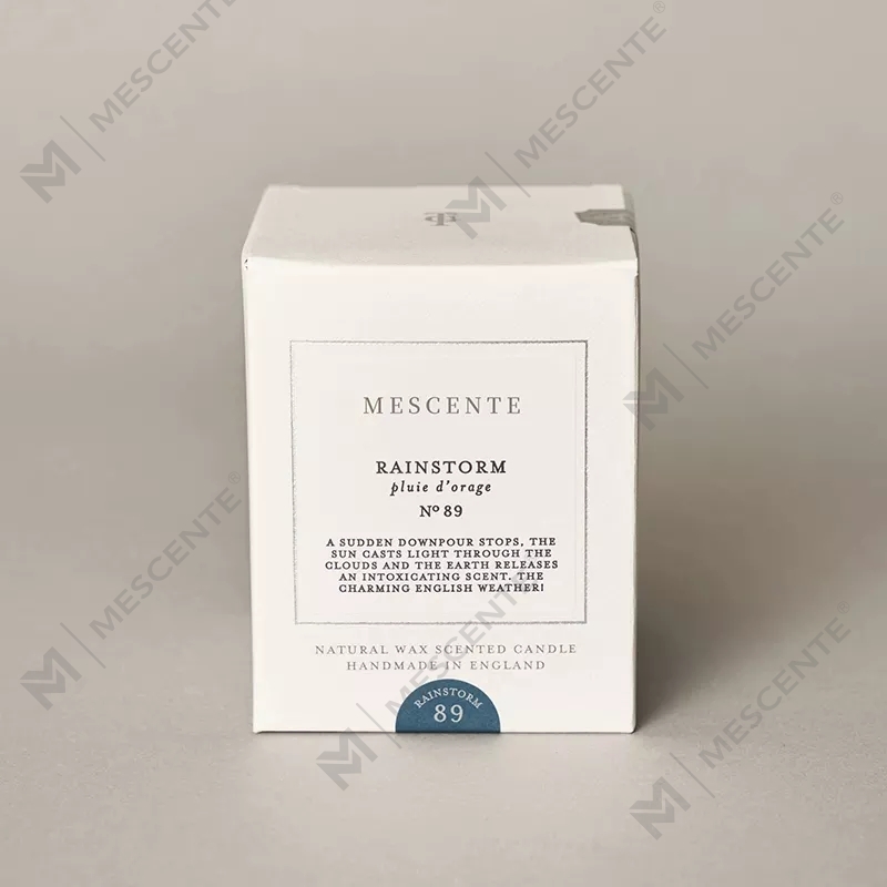 M&Scent Bán buôn Mới Sang trọng Tùy chỉnh Nhãn hiệu riêng Giáng sinh Lọ pha lê Kerzen Nến thơm đậu nành có nắp
