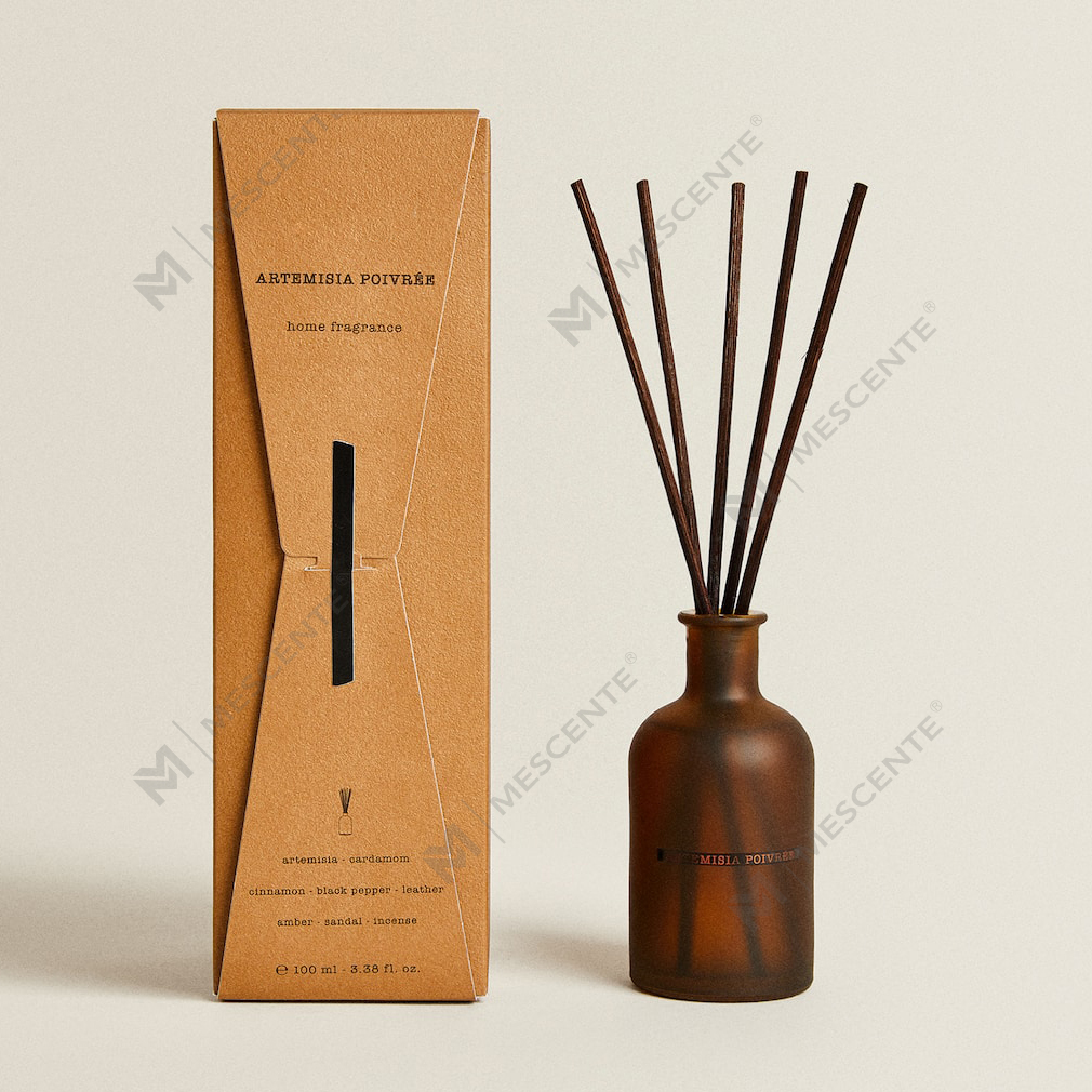 Sang Trọng Lớn Màu Đen Mờ Chai 50Ml 300Ml Hoa Khô Hoa Hương Thơm Tinh Dầu Sậy Khuếch Tán Dầu Bộ Số Lượng Lớn