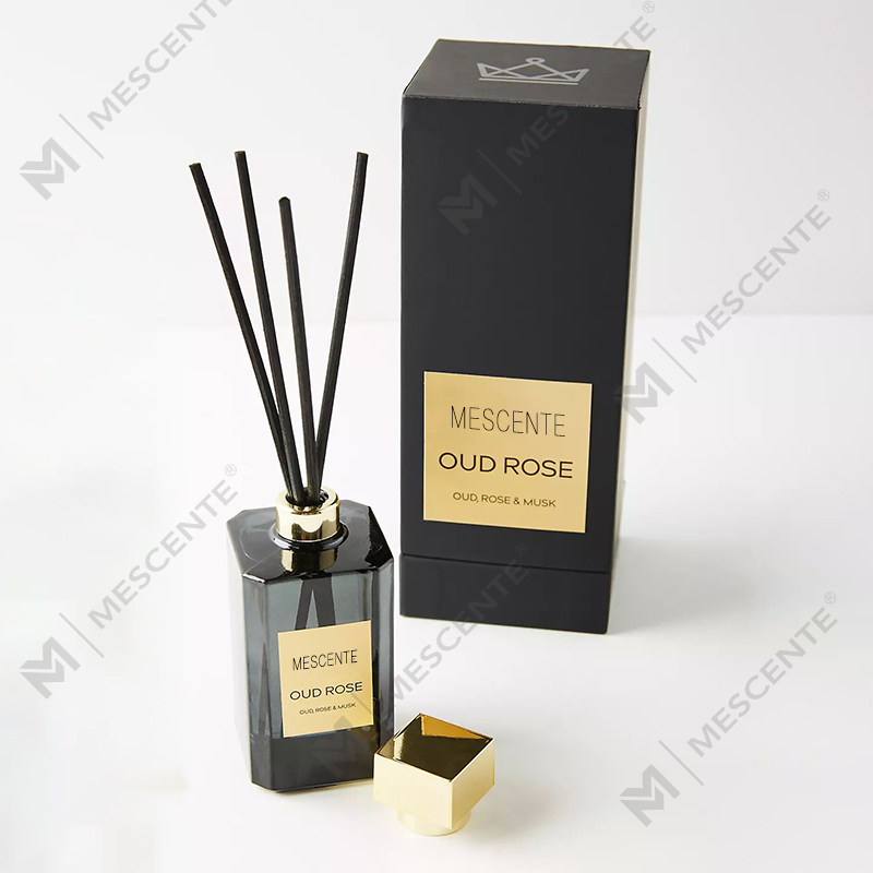 Travertine Trang trí Chai lớn Sứ Trắng Nhãn Thái Lan Nước hoa Reed Khuếch tán Tàu
