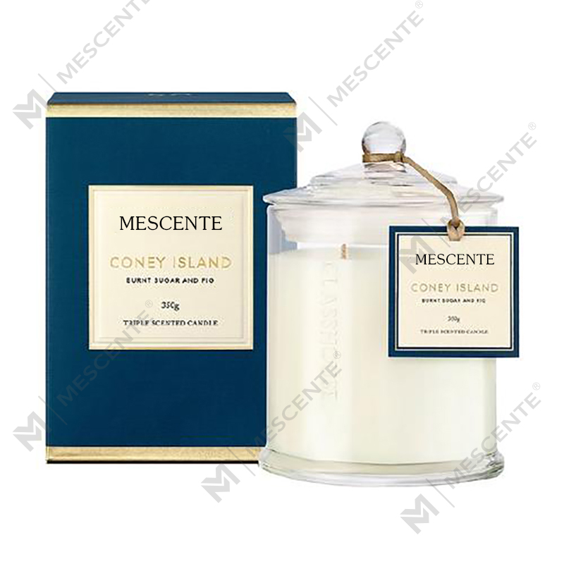 M&Scent Bán buôn sang trọng Nhãn hiệu riêng Giáng sinh có mái vòm Nến thơm đậu nành có nắp