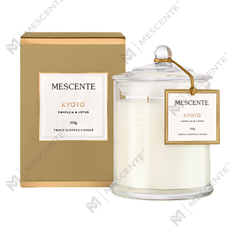 M&Scent Bán buôn sang trọng Nhãn hiệu riêng Giáng sinh có mái vòm Nến thơm đậu nành có nắp