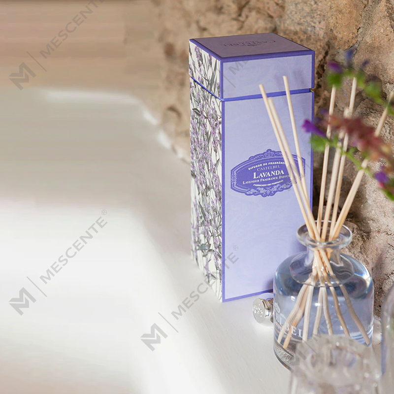Luxury Spring 400ml Thân thiện với môi trường Chai màu hồng Xi măng Da màu xám Hoa mộc lan Mùi hương Hoa gậy Máy khuếch tán sậy